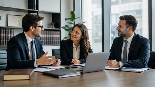 Professionnels en réunion